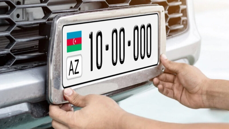 Avtomobil nömrələrində defis işarəsi ləğv edildi