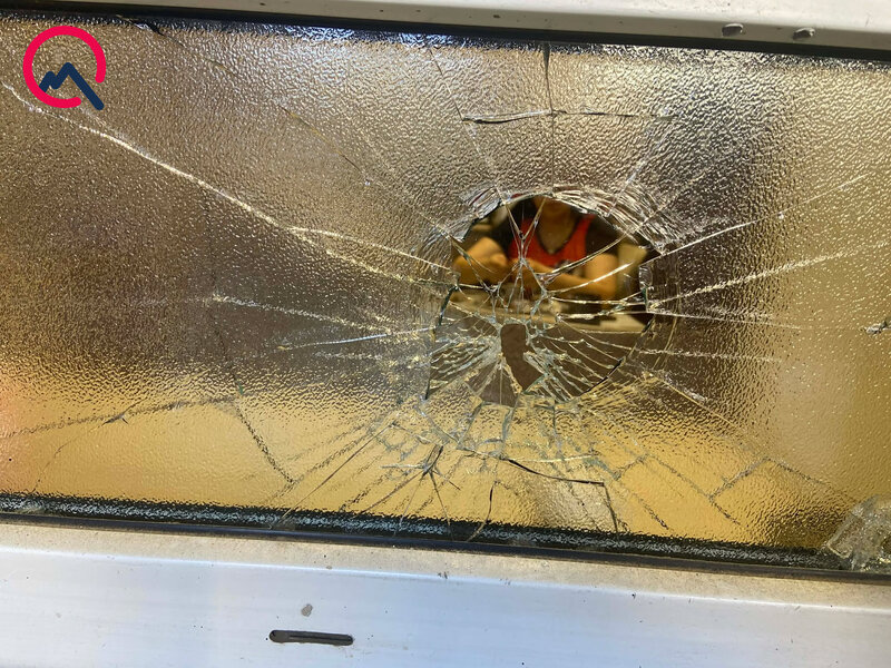 Partlayışda yaxınlıqdakı tikililərə də ziyan dəydi - Fotolar