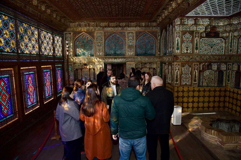 Media nümayəndələri Şəki "Yuxarı Baş" Milli Tarix-Memarlıq Qoruğunda olub - FOTO