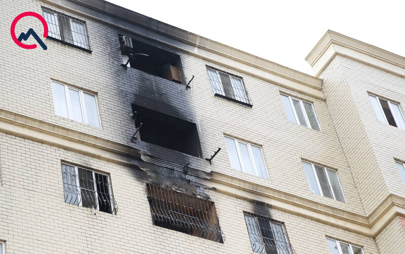 Yanğında ölənlərdən biri köməyə gələn qonşu imiş - Kombi partlayıbmış-Fotolar