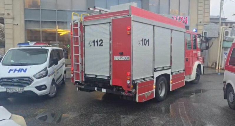 Bakıda kafedə partlayış - Xəsarət alanlar var-Video