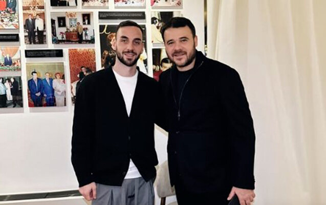 Emin Ağalarov Marko Yankoviçlə görüşdü - Foto
