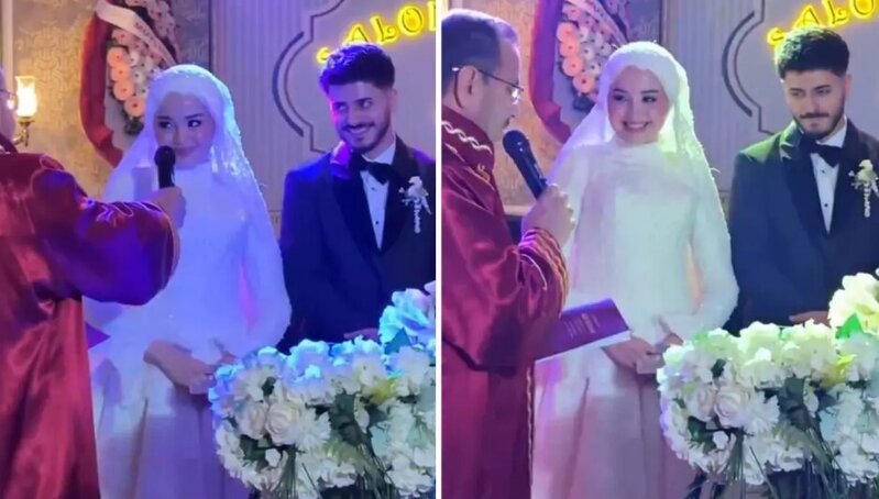 Sosial media bu gəlin haqqında danışır - VİDEO