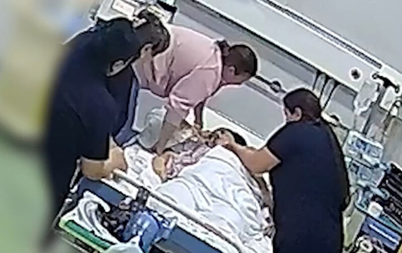 Şirvanda 6 uşaq anası həyata belə qaytarıldı - Palatadan təsirli video