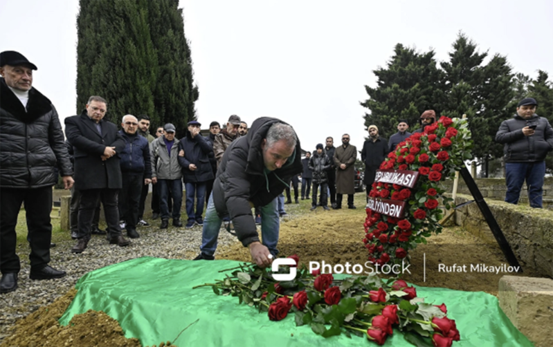 Sevinc Kərimova dəfn olundu - Fotolar