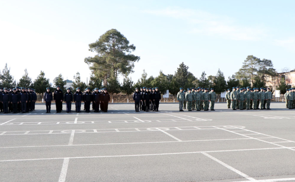 HHQ komandanı və Hərbi prokuror hərbi hissələrdə olublar