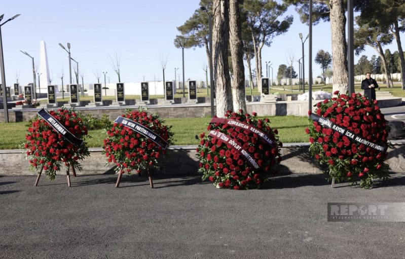 Şahin Tağıyev dəfn olundu - Fotolar