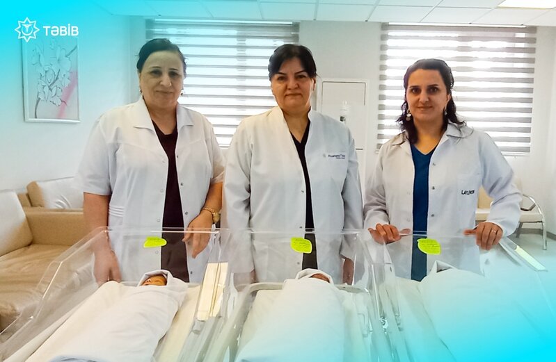 Masallıda 2 uşaqlı ananın üçəmi də doğuldu - Foto