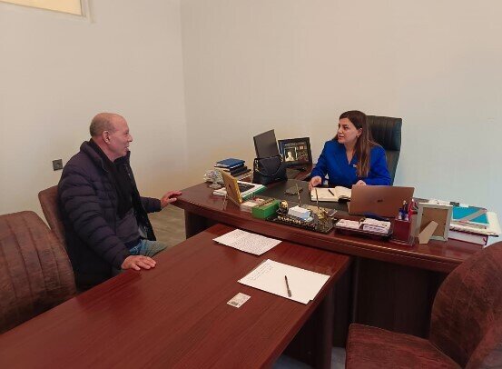 Deputat Pərvanə Vəliyeva Xətai rayonunda vətəndaş qəbulu keçirdi - FOTO