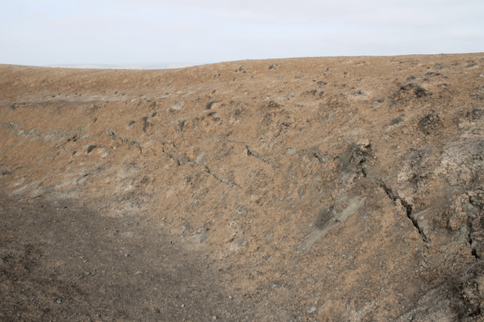 Azərbaycanda güclü palçıq vulkanı püskürdü (FOTO)