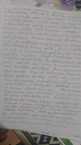 İstedadlı cüdoçular ölkədən didərgin salınır! Bu dəfə ata fəryadı! Aldadılan Qarabağ qazisindən ACF-də kim 1070 manat dəyərində hədiyyələr alıb?