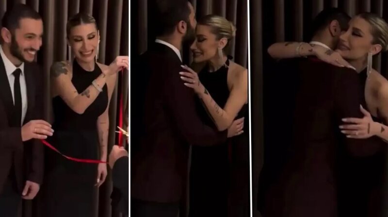 Məşhur müğənni nişanlandı - VİDEO