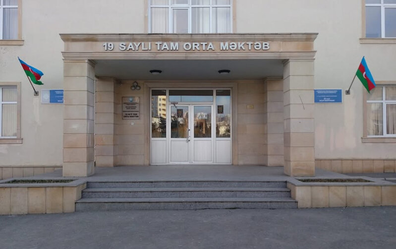 Mingəçevirdə məktəbdə yanğın oldu