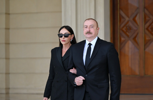 İlham Əliyev və Mehriban Əliyeva Nəriman Həsənzadəni 95 illiyi münasibətilə təbrik ediblər