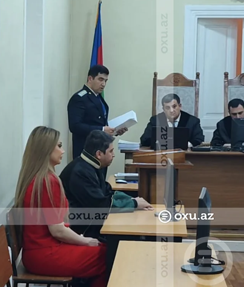 Müğənni Dəniz Əsədovaya ittiham elan edildi