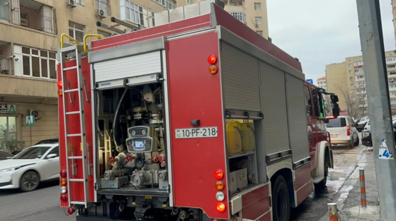 Səhər saatlarında Bakıda obyektdə partlayış oldu