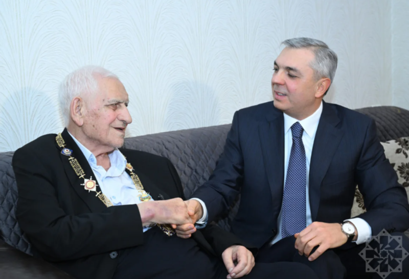 Nəriman Həsənzadəyə "Heydər Əliyev" ordeni təqdim edildi