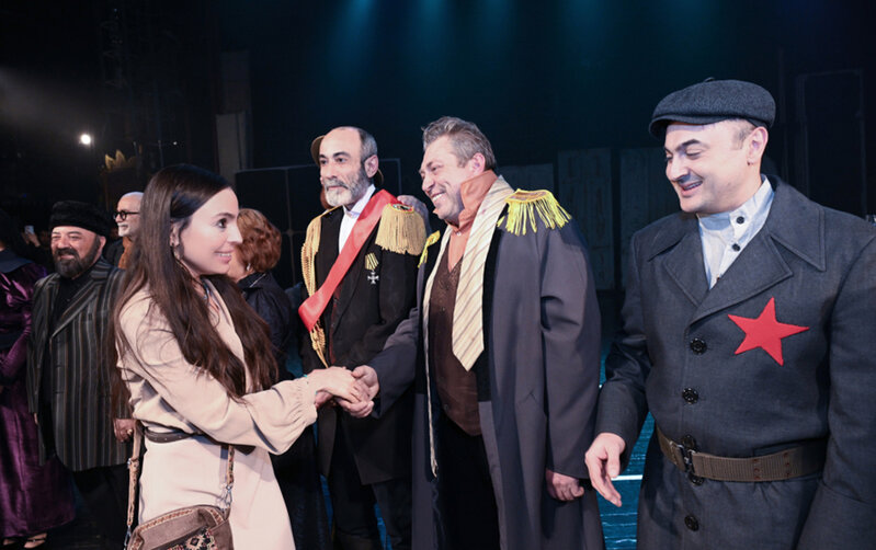 Leyla Əliyeva tamaşada - Fotolar