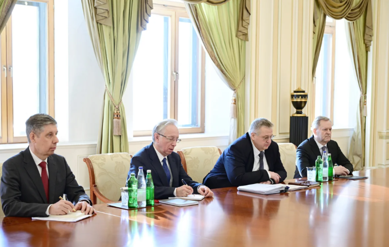 Azərbaycan Prezidenti Rusiya hökuməti sədrinin müavinini qəbul edib