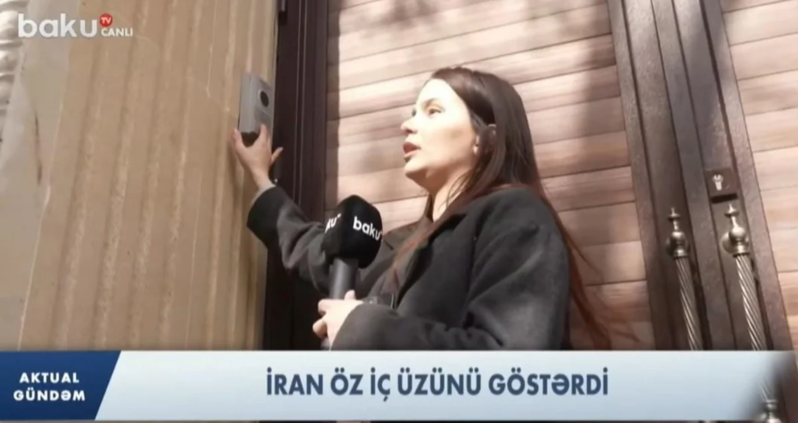 İran səfirliyi suallardan QAÇDI: Molla rejimi iç üzünü göstərdi