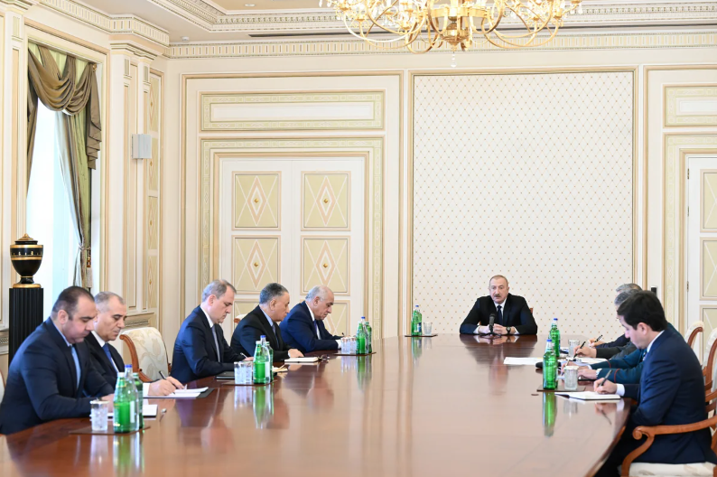 Prezident İlham Əliyevin sədrliyi ilə Təhlükəsizlik Şurasının iclası keçirildi