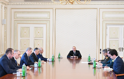 İlham Əliyev: "Sərhədlə bağlı müvafiq göstərişlər verildi"