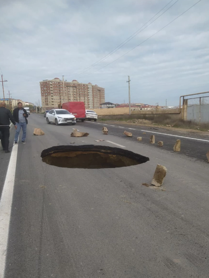 Masazırda çökən yolla bağlı RƏSMİ AÇIQLAMA