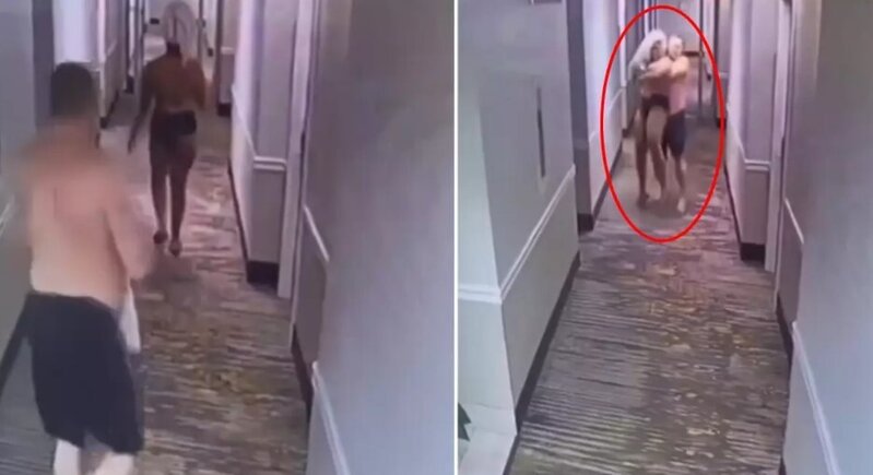 Turisti məcbur otağa aparmağa cəhd edən şəxs saxlanıldı - VİDEO