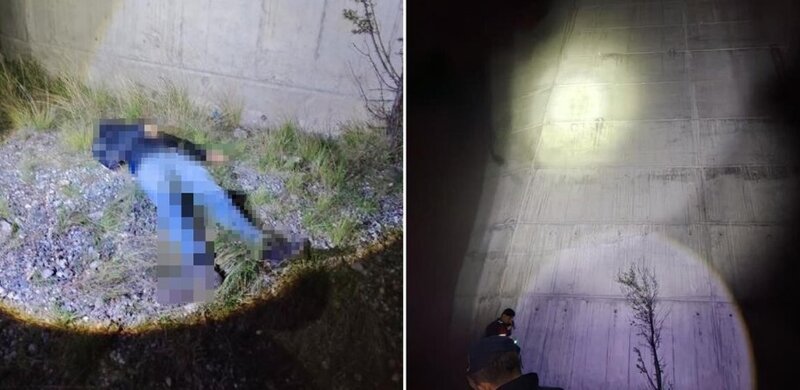 70 metrlik divardan yıxılan kişi dünyasını dəyişdi