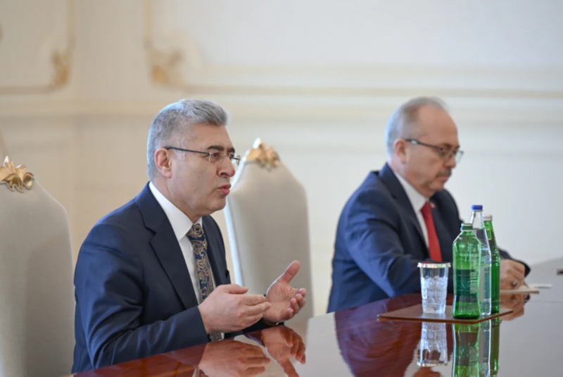 Prezident İlham Əliyev Türkiyə Ali Məhkəməsinin baş prokurorunu qəbul edib - FOTO