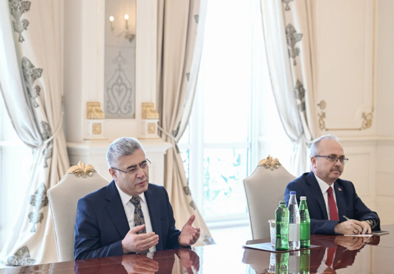 Prezident İlham Əliyev Türkiyə Ali Məhkəməsinin baş prokurorunu qəbul edib - FOTO