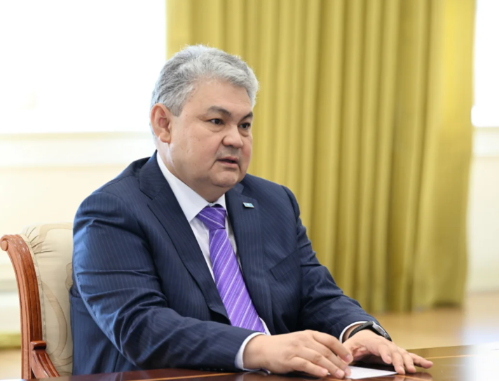 Azərbaycan Prezidenti Qazaxıstanın xarici işlər və nəqliyyat nazirlərini qəbul edib - FOTO