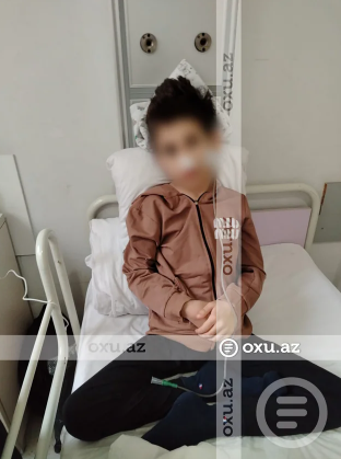 Yevlaxda rəisin sürücüsü qəza törədib: 9 yaşlı oğlan iflic olub