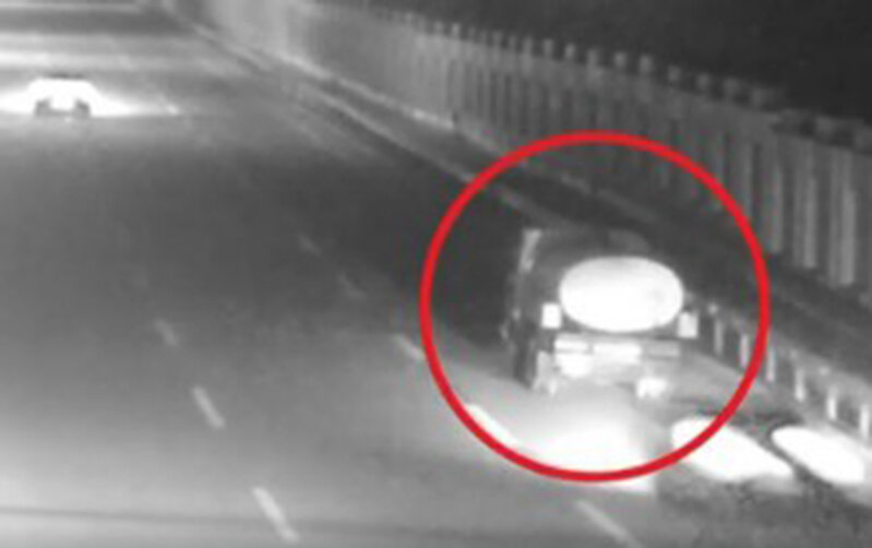 Zığ yolunda dəhşətli qəza - Anbaan video