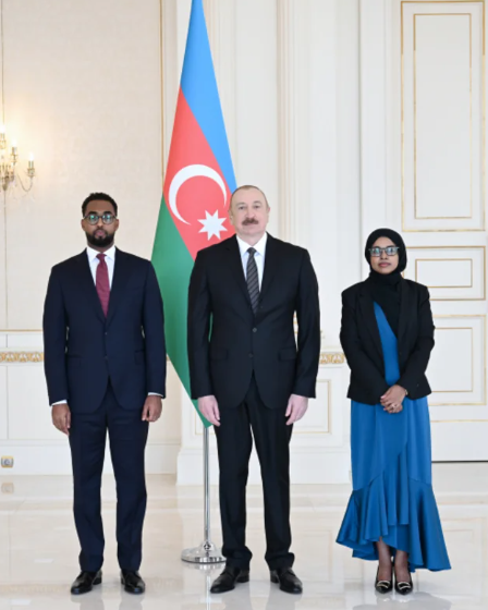 Prezident Somalinin Azərbaycanda yeni təyin olunmuş səfirini qəbul edib - FOTO - VİDEO