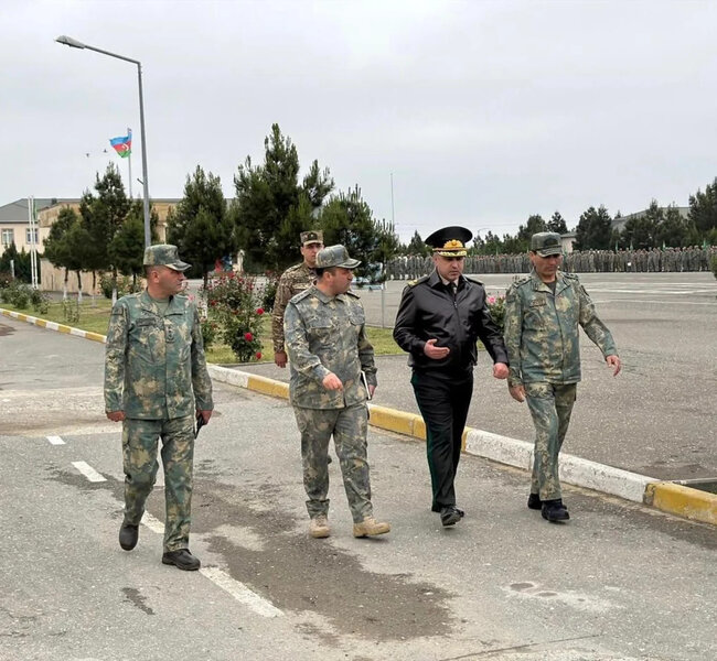 Hərbi prokuror Müdafiə Nazirliyində tədbir keçirib