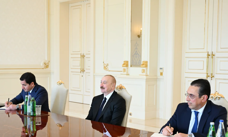 İlham Əliyev Martin Çunqonqu qəbul edib - FOTO
