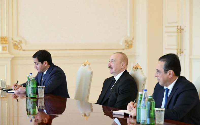 İlham Əliyev Martin Çunqonqu qəbul edib - FOTO
