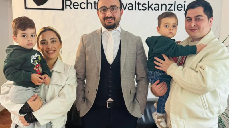 Almaniya azərbaycanlı ailə ilə bağlı qərar verdi: Uşaqlar qaytarıldı (FOTO)