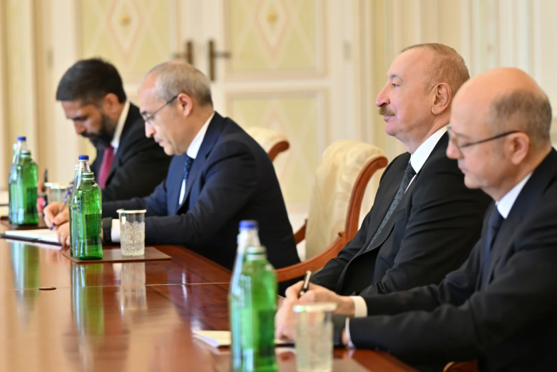 İlham Əliyev bp şirkətinin baş icraçı direktorunu qəbul edib - FOTO