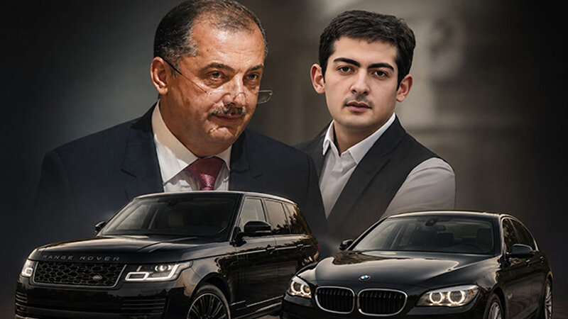 Vilyam Hacıyevin ailəsinin sürdüyü maşınlar "su qiymətinə" satılır