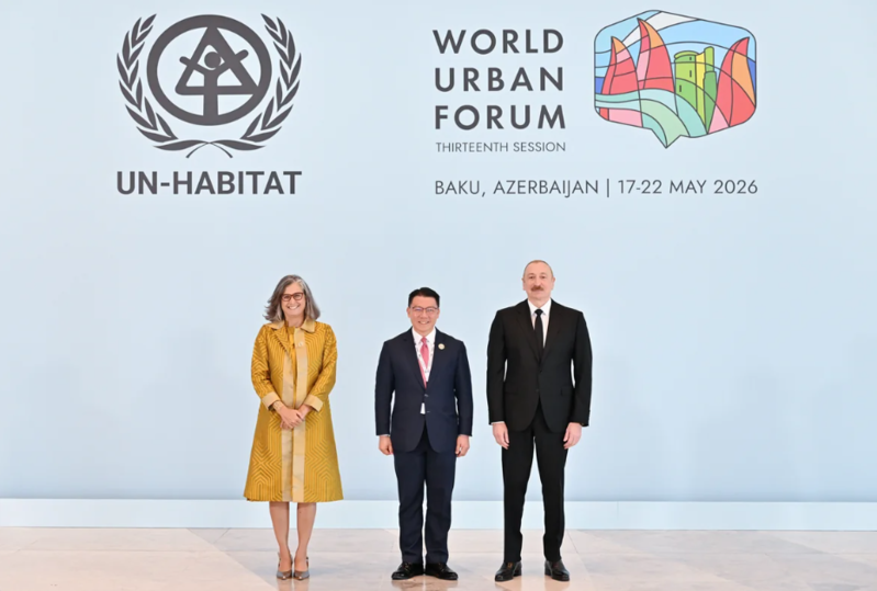 Bakıda Ümumdünya Şəhərsalma Forumunun 13-cü Sessiyasının açılış mərasimi keçirilir - FOTO - CANLI