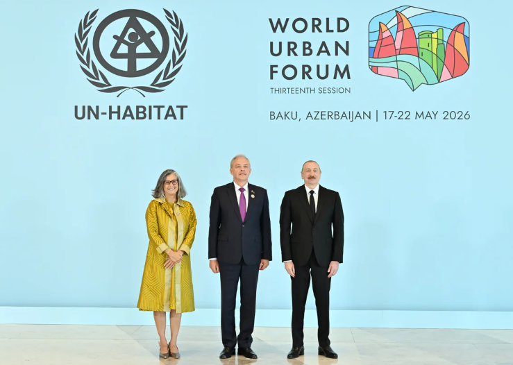 Bakıda Ümumdünya Şəhərsalma Forumunun 13-cü Sessiyasının açılış mərasimi keçirilir - FOTO - CANLI
