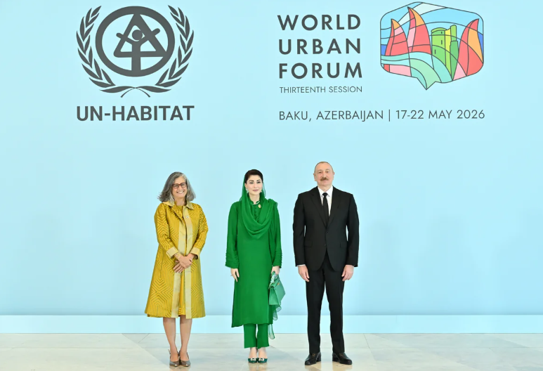 Bakıda Ümumdünya Şəhərsalma Forumunun 13-cü Sessiyasının açılış mərasimi keçirilir - FOTO - CANLI