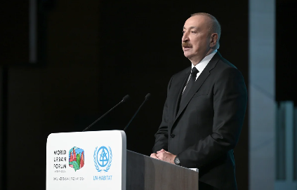 Prezident: "WUF13-də rekord sayda iştirakçıları qəbul edirik"