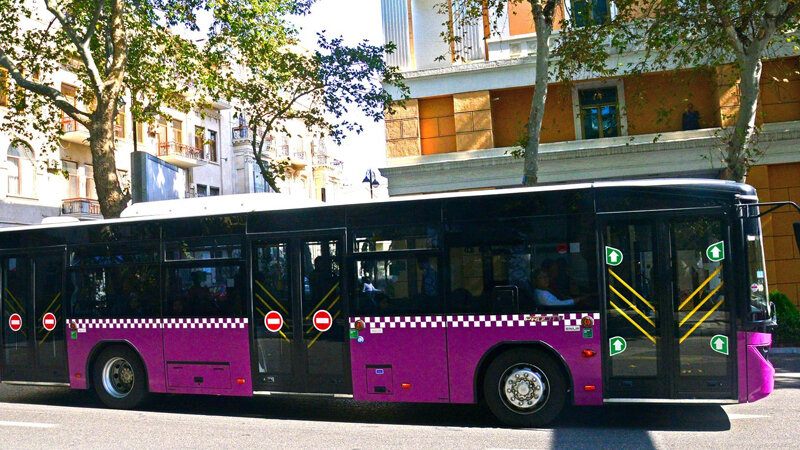 Bakıda istiqaməti dəyişdirilən avtobusların hərəkət sxemi bərpa edilir