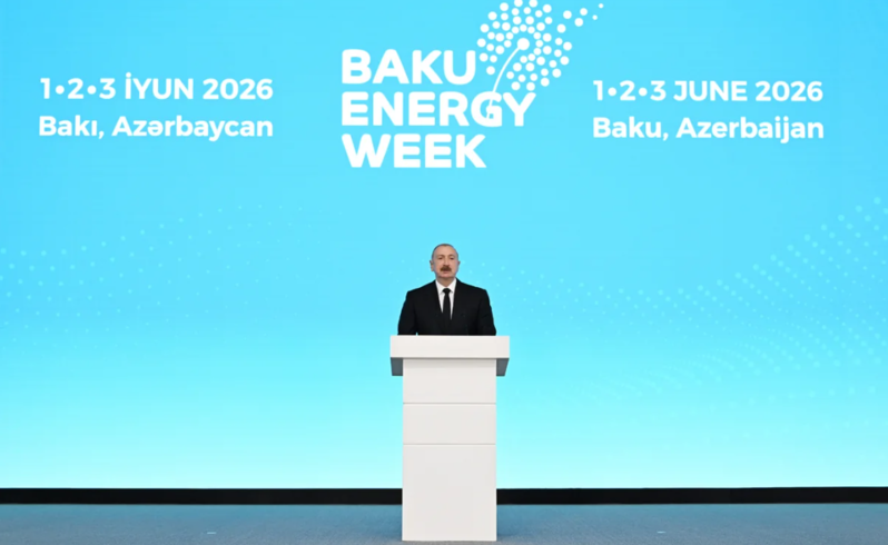 İlham Əliyev Bakı 31-ci "Baku Energy Forum"un rəsmi açılış mərasimində iştirak edir - FOTO