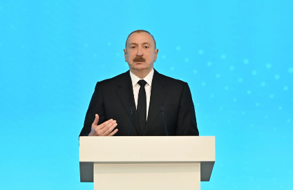 Prezident: "Bu gün tərəfdaşlarımızla enerji kabelləri ilə bağlı sıx əməkdaşlıq edirik"