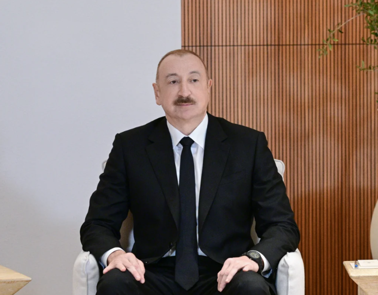 Prezident Qurban Qurbanovu TƏLTİF ETDİ - FOTO