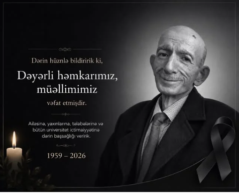Azərbaycanda baş müəllim VƏFAT ETDİ